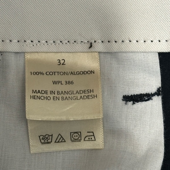 Men’s Haggar 32 Medium Shorts Cargo Navy Durable Workwear 7 Pockets Cotton NWT - Picture 10 of 11